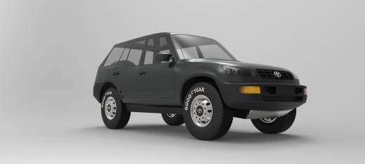 本田Toyota rav4休闲越野车模型3D图纸 SolidWorks2014设计缩略图